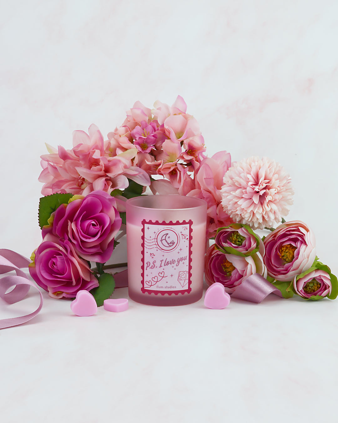 P.S. I Love You Valentine's Day Candle