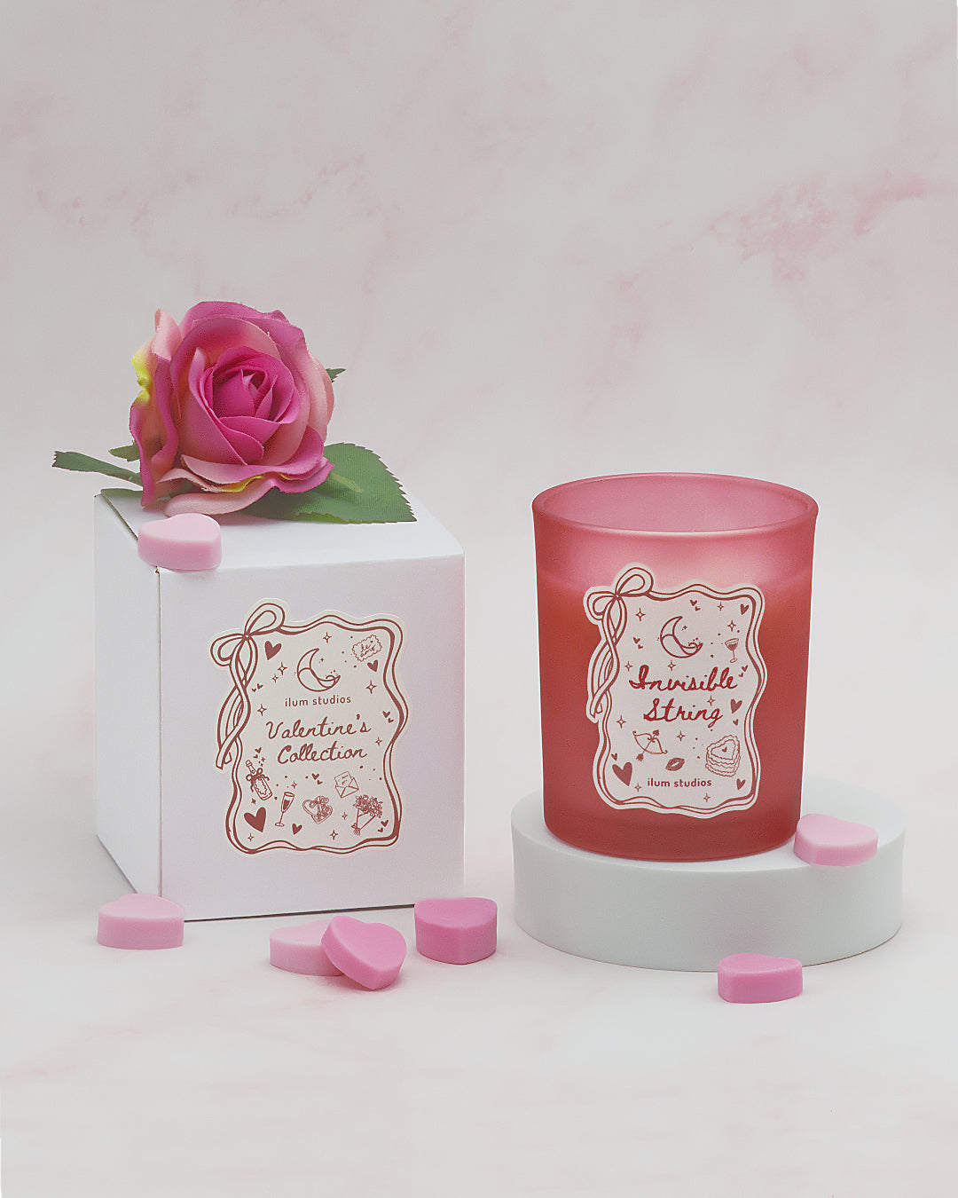 Invisible String Candle