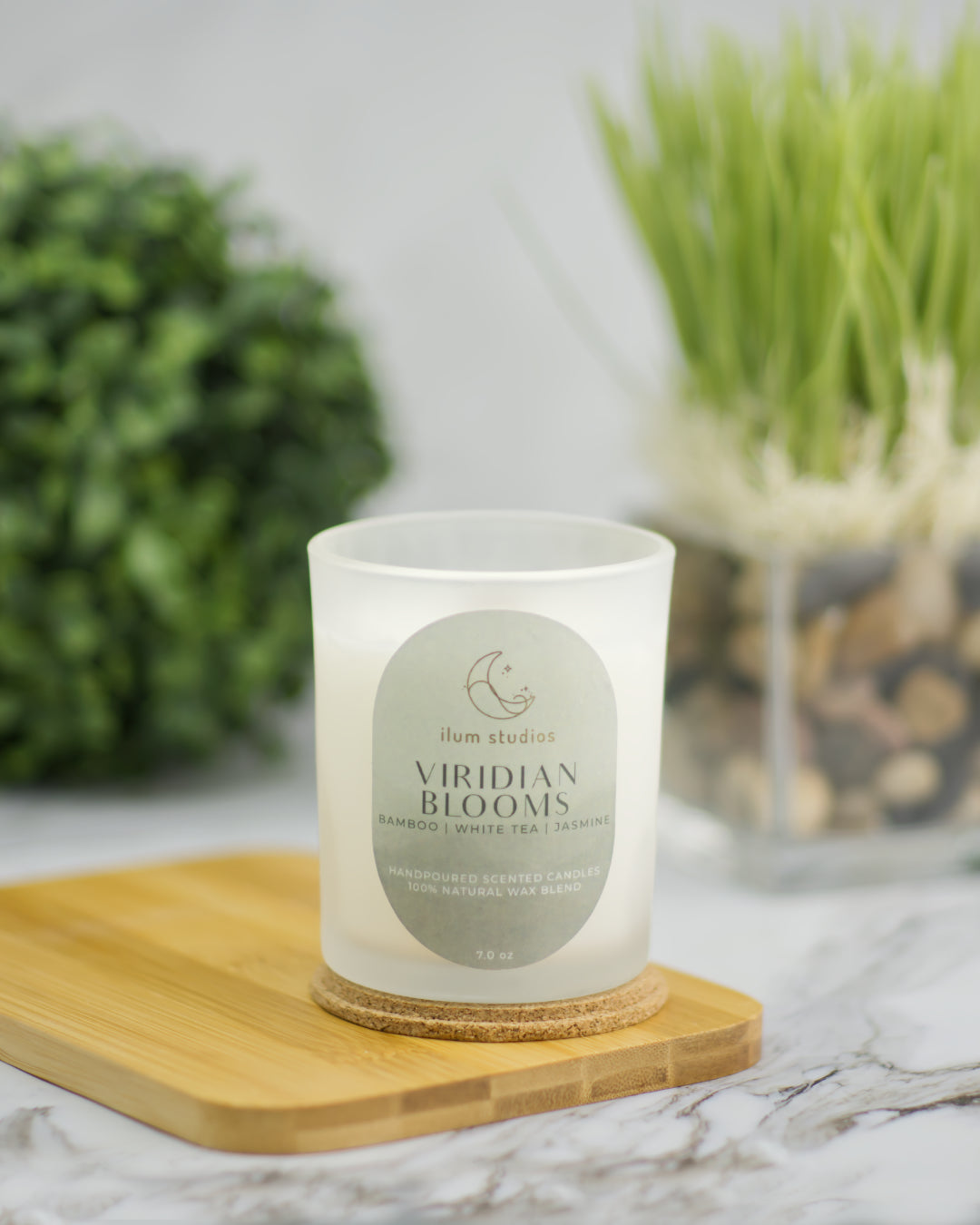 Viridian Blooms Candle