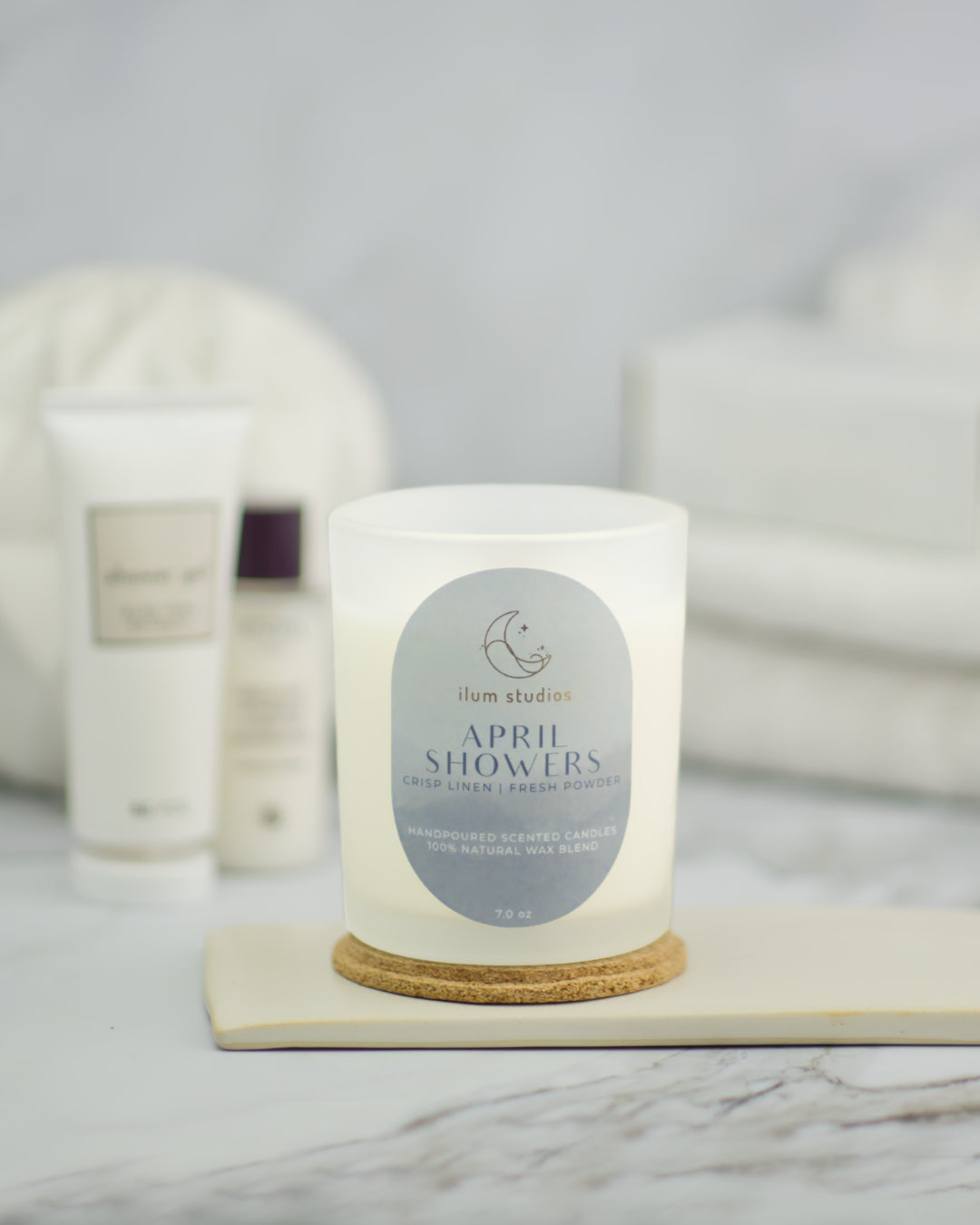 April Showers Candle